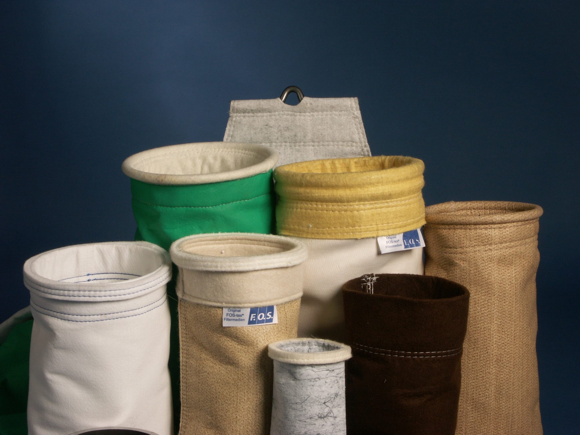 Mangas y bolsas filtrantes F.O.S. Industrial Filter Technology, Inc.
